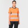 Camiseta alta visibilidad reciclada unisex WK360. .