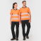 Camiseta alta visibilidad reciclada unisex WK360. .