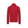 Sudadera de trabajo con cremallera unisex WK406. Color red.