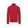 Sudadera de trabajo con cremallera unisex WK406. Color red.
