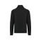 Sudadera de trabajo con cremallera unisex WK406. Color black.