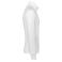Sudadera de trabajo con cremallera unisex WK406. Color white.