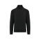 Sudadera de trabajo con cremallera unisex WK406. Color black.