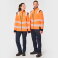 Chaqueta softshell alta visibilidad mangas removibles reciclada unisex WK460. .