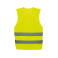 Chaleco alta visibilidad ligero niño WK617. Color hi viz yellow.