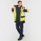 Parka alta visibilidad 4 en 1 reciclada unisex WK660. .