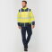 Parka alta visibilidad 4 en 1 reciclada unisex WK660. .