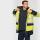 Parka alta visibilidad 4 en 1 reciclada unisex WK660. .