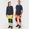 Pantalón alta visibilidad multibolsillos reciclado unisex WK760. .