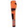 Pantalón alta visibilidad multibolsillos reciclado unisex WK760. Color hi viz orange/navy.