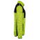 Chaqueta combinada reciclada hombre WK9108. Color fluorescent yellow melange/black.