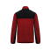 Chaqueta combinada reciclada hombre WK9108. Color red melange/black.