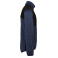 Chaqueta combinada reciclada hombre WK9108. Color navy melange/black.