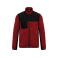 Chaqueta combinada reciclada hombre WK9108. Color red melange/black.