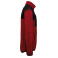 Chaqueta combinada reciclada hombre WK9108. Color red melange/black.