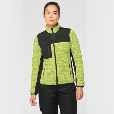 Chaqueta combinada reciclada mujer WK9109