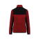 Chaqueta combinada reciclada mujer WK9109. Color red melange/black.