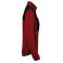 Chaqueta combinada reciclada mujer WK9109. Color red melange/black.