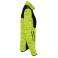 Chaqueta combinada reciclada mujer WK9109. Color fluorescent yellow melange/black.