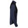 Chaqueta combinada reciclada mujer WK9109. Color navy melange/black.