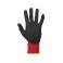 Guantes con revestimiento WKP701. Color red.