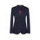 Americana mujer Cordelia. Color navy pin dot.