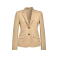 Americana reciclada mujer Margot. Color sand.