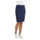 Falda tubo reciclada mujer Harriet. Color denim.