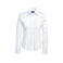 Camisa de Piloto manga larga reciclada mujer. Color white.