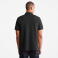 Polo pique orgánico unisex Tb0a26n4. Color black.