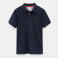 Polo pique orgánico unisex Tb0a26n4. Color dark sapphire.