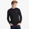 Jersey de algodón orgánico hombre Williams River. Color black.