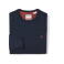 Jersey de algodón orgánico hombre Williams River. Color dark sapphire.
