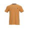 Camiseta orgánica hombre Dunstan River. Color wheat boot.