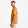 Camiseta orgánica hombre Dunstan River. Color wheat boot.