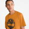 Camiseta orgánica unisex Tb0a2c2r. Color wheat.
