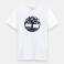 Camiseta orgánica unisex Tb0a2c2r. Color white.
