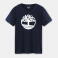 Camiseta orgánica unisex Tb0a2c2r. Color dark sapphire.