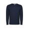Camiseta deportiva manga larga unisex Estoril L/S Kids. Color azul marino.
