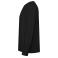 Camiseta deportiva manga larga unisex Estoril L/S Kids. Color negro.