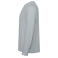 Camiseta deportiva manga larga unisex Estoril L/S Kids. Color gris.
