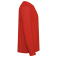 Camiseta deportiva manga larga unisex Estoril L/S Kids. Color rojo.