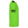 Equipación de fútbol doble hombre Racing. Color verde lima/negro.