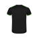 Equipación de fútbol doble niño Racing Kids. Color verde lima/negro.