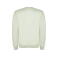 Sudadera básica unisex Clásica. Color verde mist.