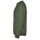 Sudadera básica unisex Clásica. Color verde aventura.