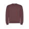 Sudadera básica unisex Clásica. Color rojo baya.