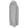 Sudadera básica orgánica/reciclada hombre Batian. Color gris vigoré.