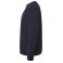Sudadera básica orgánica/reciclada hombre Batian. Color azul marino.