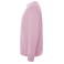 Sudadera básica orgánica/reciclada hombre Batian. Color rosa claro.